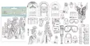 Stamperia Clear Die-Cuts Lady Vagabond