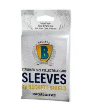 100 BECKETT SHIELD ULTRA SOFT PENNY SLEEVES STANDARD PRO BASEBALL MAGIC POKEMON