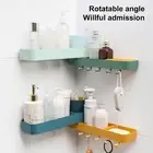 Bathroom Rack No Drilling Wall Mounted Multifunctional Shower Caddy Abs
