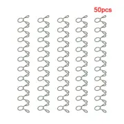 8mm Fuel Hose Spring Clips Clamps For Motorcycle Pit Dirt Bike ATV Quad