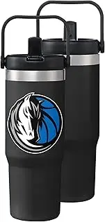 FOCO Dallas Mavericks NBA 30 oz Solid Tumbler with Straw