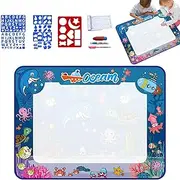 Kids Doodle Drawing Mat, Washable Color Painting Toy, Toddler Art Supply, Reusable, Ideal for Learning, Travel, Indoor Play, Early Education, Creative Fun for Boys and Girls