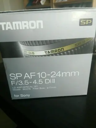 球球工控 TAMRON 騰龍 SP AF10-24mm F/3.5-4.5 Dill sony口