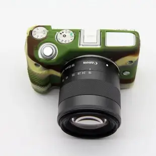 佳能M50 II相機包佳能M100 M200微單套 G5XII G5X2代 硅膠套 保護套EOS M6 EOS M10 M3 相機包軟套微單相機包