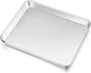 Baking Sheet Pan, Joyfair Stainless Steel Cookie Sheet Toaster Oven Tray, Profes