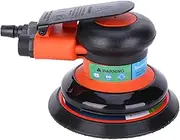 LOCADENCE 5in Pneumatic Sander, Heavy Duty Hand Sanding Polishing Machine, Mini Orbital Sander for Car Stone Metal