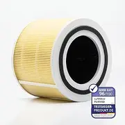 Purmed Replacement Filter Yellow - Quiet & Powerful | Air Purifier Against Pet Allergy, Pollen - Odour Neutraliser | Air Filter Cat Litter Tray | Air Purifier Allergy Sufferers | Odour Remover | Air