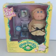 CABBAGE PATCH KIDS POP STAR COLLECTION Gold Black Outfit Mini Doll 7.5 in Jan 23
