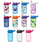 Camelbak Eddy+ Kids drinking bottle - 400ml spill proof flip top water bottle