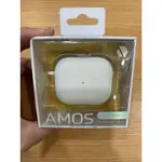 全新 原價780元 JTLEGEND AIRPODS3 AMOS 撞色布紋 保護殼-白灰 耳機套 耳機殼 AIRPODS