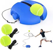 CHEGIF Tennis Trainer Rebound Ball with 3 String Balls, Solo Tennis Training Equipment, Portable Tennis Training Tool, Tennis Rebounder Kit,Suitable for Beginners Sport Exercise