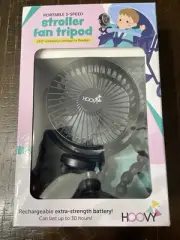 Hoovy Portable & Rechargeable Stroller Fan
