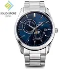 ORIENT CLASSIC RN-AK0303L SUN & MOON Mechanical Automatic Watch 22 Jewels 41.5mm