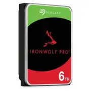 Seagate 6TB IronWolf Pro 7200 rpm SATA III 3.5" Internal NAS HDD