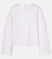 [Fforme] Fforme Fish oversized cotton jacket AU 12 white