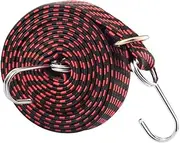 HOMSFOU High Elastic Luggage Binding Straps Portable Tie Down Belt for Bikes Travel Elastic Lashing Strap for Suitcases Duffel Bags More Durable Tie Down