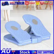 Mini Stepper Foldable Foot Step Treadmill Fitness Equipment Leg Trainer (Blue) A