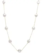 Splendid Pearls 14K 12-13mm Freshwater Pearl Necklace