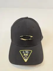 Oakley Men's Tincan USA American Flag 3D Camo FlexFit Stretch Hat Cap in L/XL