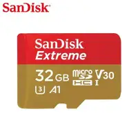 在飛比找Yahoo!奇摩拍賣優惠-SanDisk 32G Extreme A1 microSD
