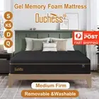 Duchess Queen Double King Single Bed Mattress Cool Gel Memory Foam No Spring