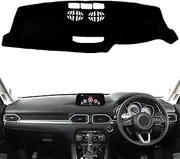 Fit for Mazda CX-5 CX5 KF 2017-2022 No HUD,Dash Cover,Dash Mat,Dashboard Cover,Black Car Dashboard Cover Nonslip Mat Carpet