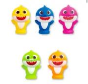 Pinkfong Baby Shark Finger Puppet 1 SET (5 pcs) Bath Toy Baby Kid Doll Korean