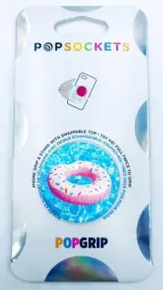 Popsockets Inflatable Donut Pool Float Tube Swap Top Phone Holder Pop Socket