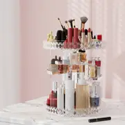 1X Embellir Makeup Case Acrylic Rotating Cosmetic Organizer Storage Display Holder