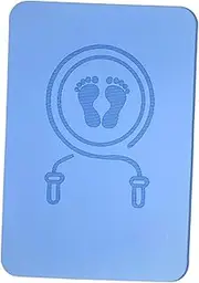 Generic Cordless Jump Rope Mat Exercise Mat Indoor and Outdoor Sound Insulation Jump Rope Pad Workout Pad, Blue