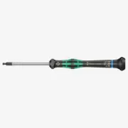 Wera 118102 3/32" x 60mm Kraftform Micro Ball End Hex Precision Screwdriver