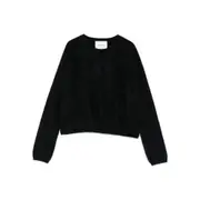 [Lisa Yang] Lisa Yang Brushed Cashmere Sweater 0 NUMERIC BLACK