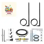External WiFi Bluetooth Antenna 22DBI MIMO RP-SMA Male Aerial Antenna and RP-...