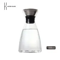 在飛比找蝦皮商城優惠-KAYEN耐熱玻璃冷水壺 1500ml 歐式加厚