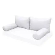 |COVER ONLY| STYLE 2 Queen Bolster Pillow Daybed Porch Swing Knife Edge AD105