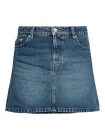 [A.P.C.] A. P.C.-Minigonna Moss In Denim-Donna 40 FR