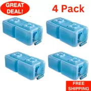 Portable Water Storage Container 3.5 Gallon BPA Free Stackable Durable 4 Pack
