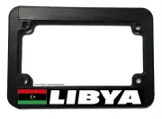 Libya World Country Flag Motorcycle License Plate Frame