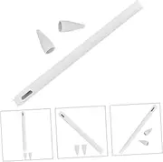 Stylus Holder Penholder Lip Gloss Pen Cap Touch Screen Pen Blush Pen Handwriting White Grip Makeup Stylus Set Pen case Silica Gel Pen Holder Demon Plate Pearlescent