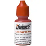 Deskmate Pre-Inked Office Stamp Refill Ink 10mL Red