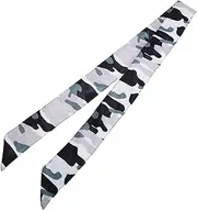 [GAROZATION] Adjustable Camouflage Headband for Men and Women Sweat Wicking Workout Headband for Running Yoga Tennis and Fitness Activities Soft and Breathable Athletic Scarf