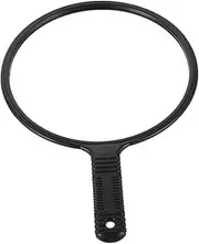 VICASKY Salon Barber Hairdressing Mirror Large Hand Mirror Handheld Round Handle Hair Cutting Tool