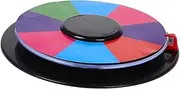 JOINPAYA Game Turntable Roulette Wheel Party Trade Wheel Rotatable Prize Turntable DIY Fortune Prizes Wheel Prizes Wheel Board DIY Prizes Wheel Spinning Prizes Wheel of Fortune Plastic