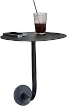 Modern Pub Table Bar Table for Bistro Café Balcony | Wall-Mounted Small Table Coffee End Table | Freestanding Breakfast Desk Sofa Side Tables(40x40x45cm(15.7x15.7x17.7inch))