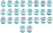 GIGALUMI LED Light Up Balloons String Lights, Premium Mixed-Colors Flashing Part