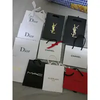 在飛比找蝦皮購物優惠-專櫃紙袋 DIOR/YSL/M.A.C/CHANNEL/GU