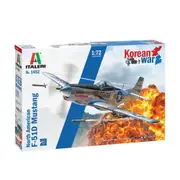 Italeri 1:72 Scale F-51D Mustang Korean War Aircraft Plastic Model Kit