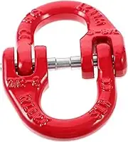 YOSADIER 2t Mechanical Coupling Link Load Coupler Safety Chain Accessory for Quick Installation and Disassembly Crane Lifting Tow Hitch and Rigging