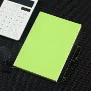 PU A5 Leather Notebook Budget Planner Organizer Hard Cover Notebook (Green)