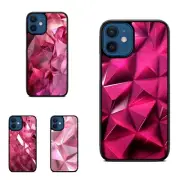Rubber Case simple stylish Red Abalone For Galaxy S9 S10 S23 Plus Ultra 5G